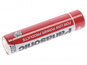 61 р. Батарейка AAA R03 1.5V блистер 4шт. (цена за 1шт.) Extra Heavy Duty PANASONIC PANASONIC pan-r03(4)бл  с доставкой в г. Майкоп. Увеличить фотографию 2