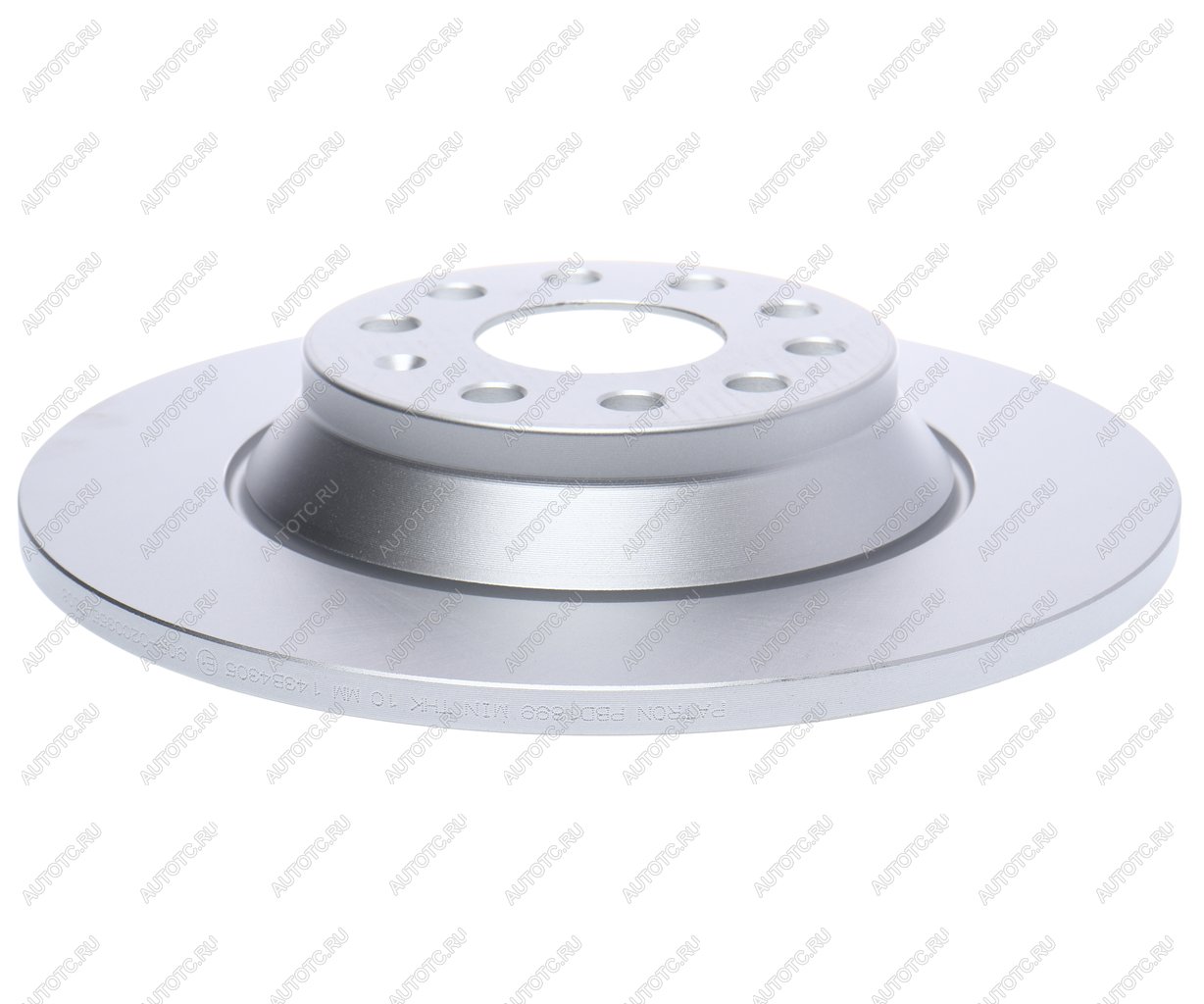 2 799 р. Диск тормозной VW Golf (17-),Passat (15-) AUDI A3 (17-) SKODA Superb (15-) задний (1шт.) PATRON PATRON pbd1899  с доставкой в г. Майкоп