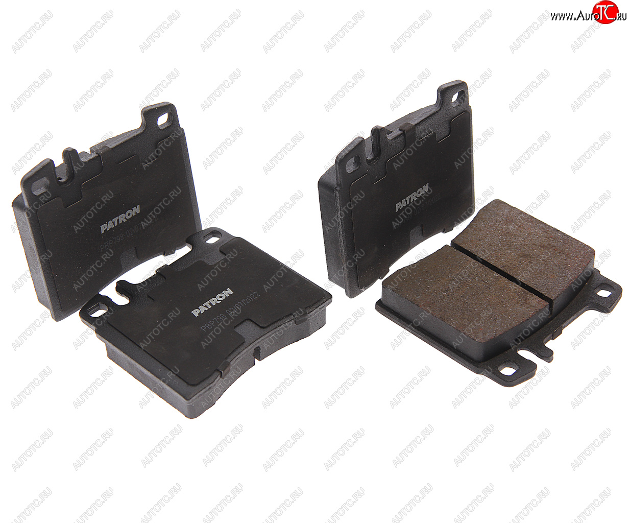 1 499 р. Колодки тормозные MERCEDES S (W140) (91-98) (3.0/3.2) передние (4шт.) PATRON PATRON pbp798 PATRON pbp798  с доставкой в г. Майкоп