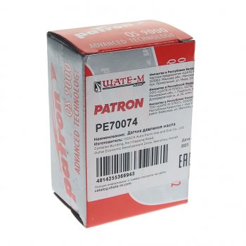 299 р. Датчик давления масла CHERY Tiggo (08-),Fora (06-) PATRON PATRON pe70074  с доставкой в г. Майкоп. Увеличить фотографию 3
