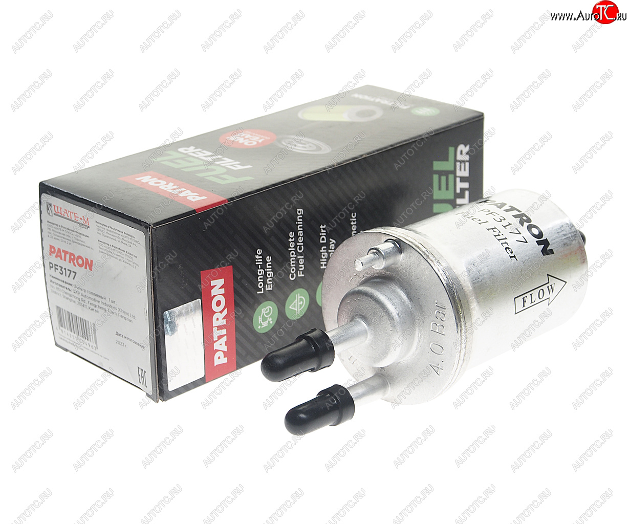 989 р. Фильтр топливный VW AUDI SEAT SKODA (04-) (1.2/1.4/1.6) с регулятором (4 BAR) PATRON PATRON pf3177 PATRON pf3177  с доставкой в г. Майкоп