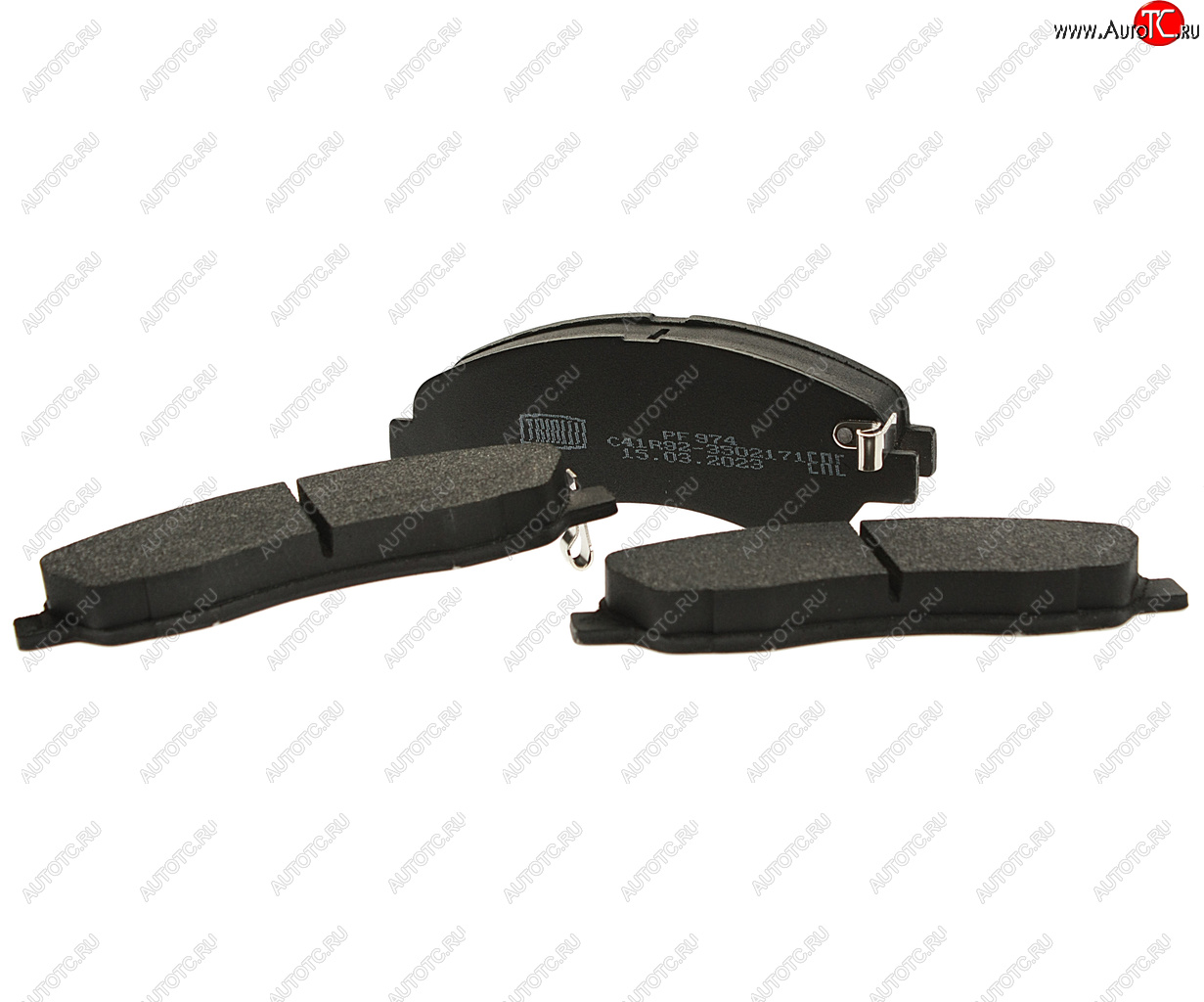 2 399 р. Колодки тормозные ГАЗель Next-C41R92 задние дисковые (4шт.) TRIALLI TRIALLI pf974 TRIALLI pf974  с доставкой в г. Майкоп