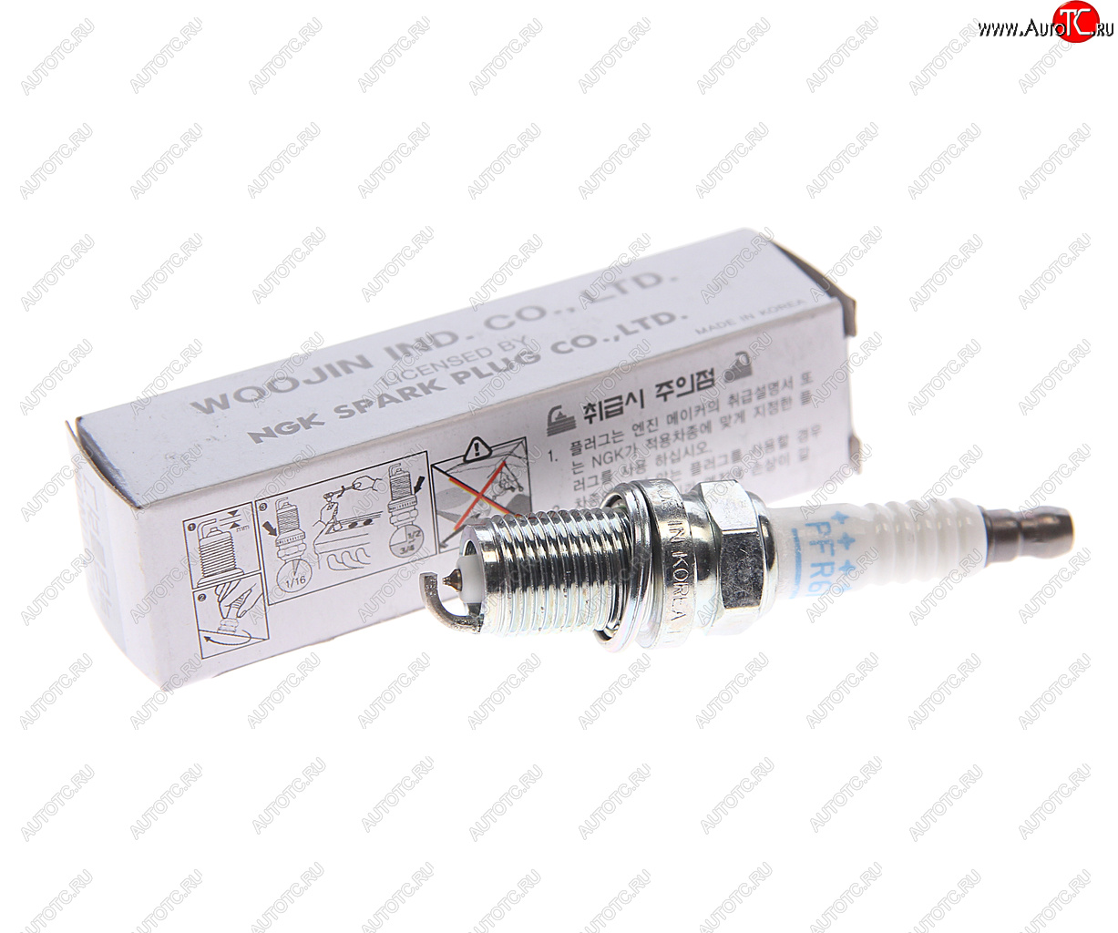 819 р. Свеча зажигания HYUNDAI Santa Fe (00-) (2.7) NGK NGK pfr6n  с доставкой в г. Майкоп