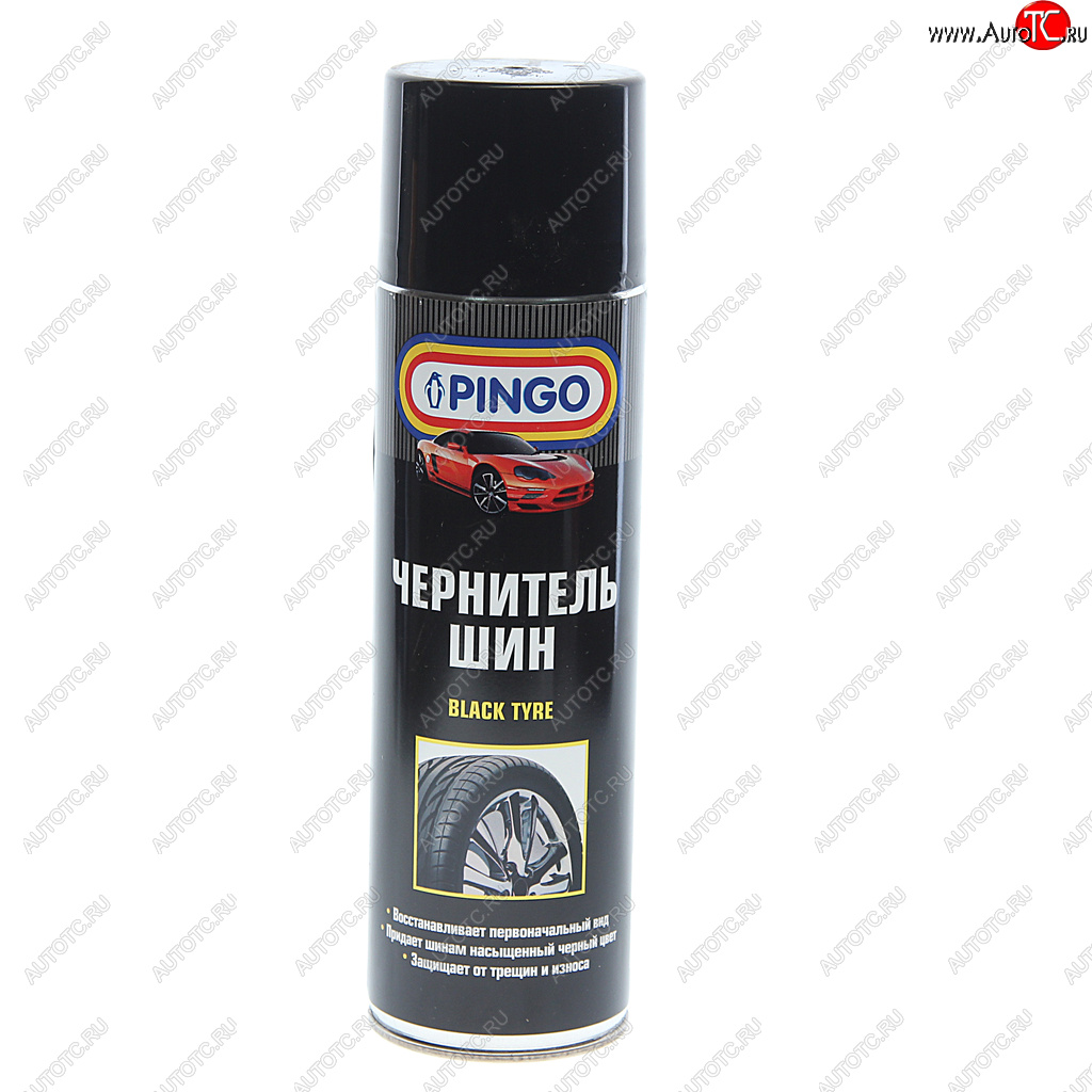 399 р. Чернитель шин 650мл BLACK TYRE PINGO PINGO pg-85020-8  с доставкой в г. Майкоп