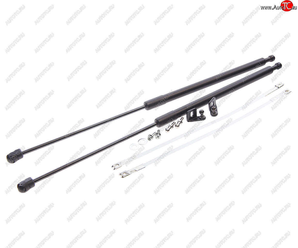 3 179 р. Амортизатор GEELY Coolray капота (комплект 2шт.+крепления L=595мм) PATRON PATRON pgs100110  с доставкой в г. Майкоп