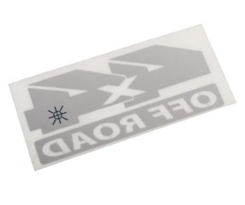 168 р. Наклейка металлическая Off Road 40х90мм MASHINOKOM MASHINOKOM pkta 03802  с доставкой в г. Майкоп. Увеличить фотографию 2
