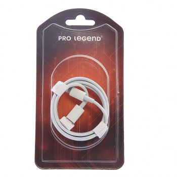 297 р. Кабель iPhone (5-) 1м USB Type C PRO LEGEND PRO LEGEND pl1399  с доставкой в г. Майкоп. Увеличить фотографию 1