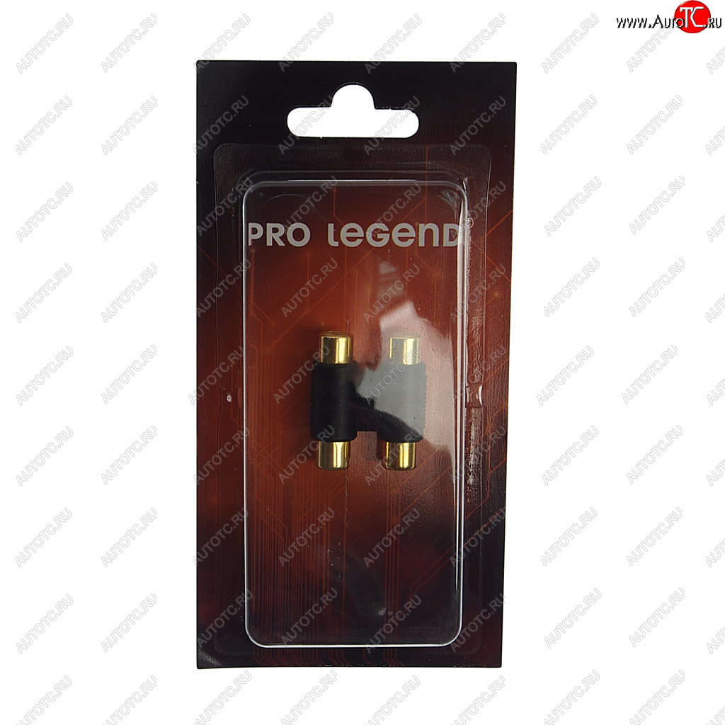 116 р. Переходник 2RCA (гнездо)- 2RCA (гнездо) PRO LEGEND PRO LEGEND pl2285  с доставкой в г. Майкоп