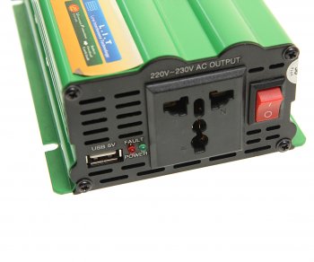 6 449 р. Преобразователь напряжения (инвертор) 12-220V 1500Вт PRO LEGEND PRO LEGEND pl3205  с доставкой в г. Майкоп. Увеличить фотографию 3