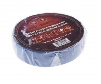39 р. Изолента ПВХ синяя 15ммх10м PRO LEGEND PRO LEGEND pl3904  с доставкой в г. Майкоп. Увеличить фотографию 1