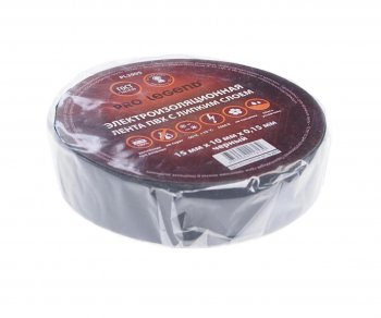 39 р. Изолента ПВХ черная 15ммх10м PRO LEGEND PRO LEGEND pl3905  с доставкой в г. Майкоп. Увеличить фотографию 1