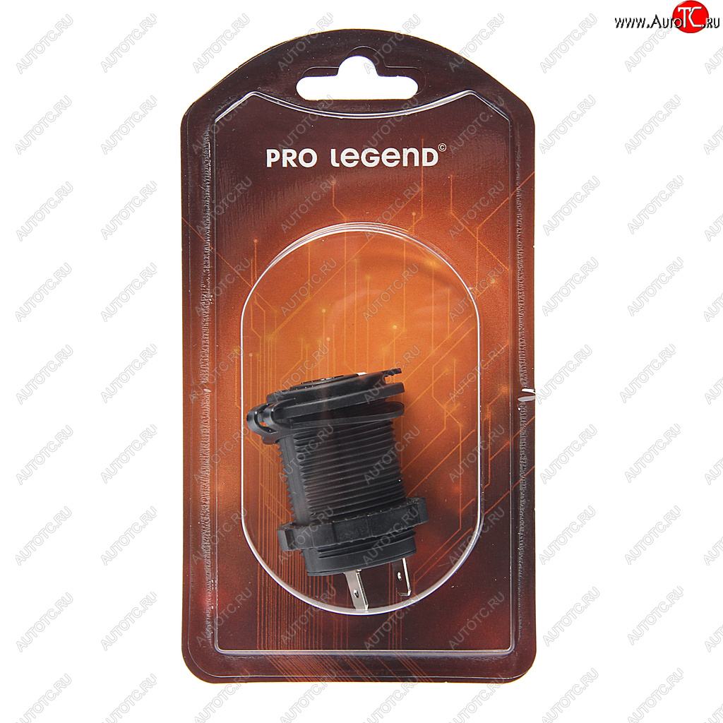439 р. Гнездо прикуривателя 12V-24V синяя подсветка PRO LEGEND PRO LEGEND pl9376 PRO LEGEND pl9376  с доставкой в г. Майкоп