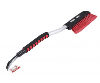 1 139 р. Щетка со скребком 67см черно-красная ZIPOWER ZIPOWER pm2142  с доставкой в г. Майкоп. Увеличить фотографию 1