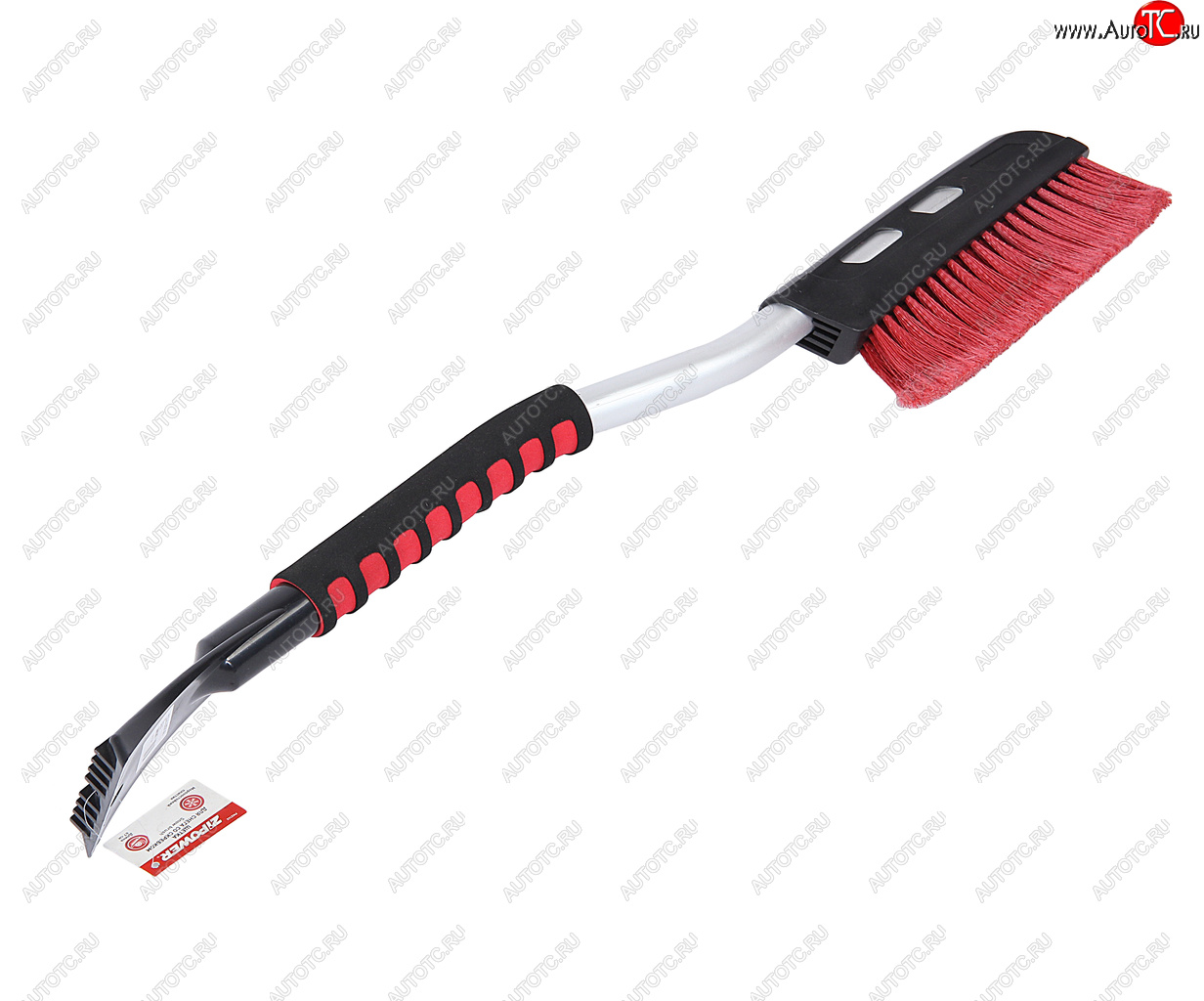 1 139 р. Щетка со скребком 67см черно-красная ZIPOWER ZIPOWER pm2142  с доставкой в г. Майкоп