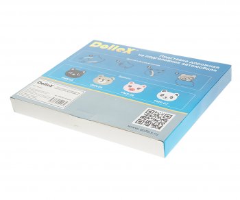 379 р. Столик в салон автомобиля многофункциональный черный Кошка DOLLEX DOLLEX pmr-03  с доставкой в г. Майкоп. Увеличить фотографию 4