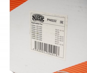 5 249 р. Колодки тормозные передние (4шт.) NIBK BMW 3 серия E92 купе дорестайлинг (2005-2010)  с доставкой в г. Майкоп. Увеличить фотографию 3
