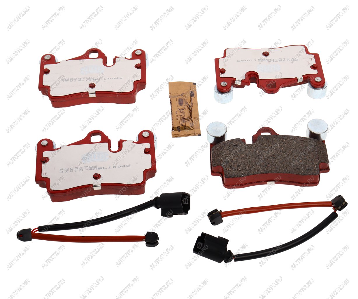 9 499 р. Колодки тормозные VW Touareg (03-) PORSCHE Cayenne (03-) задние (Sport) (4шт.) NIBK NIBK pn0347ws NIBK pn0347ws  с доставкой в г. Майкоп