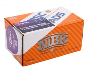 4 199 р. Колодки тормозные NISSAN Bluebird Sylphy (06-) дисковые передние (4шт.) NIBK NIBK pn0397 NIBK pn0397  с доставкой в г. Майкоп. Увеличить фотографию 5