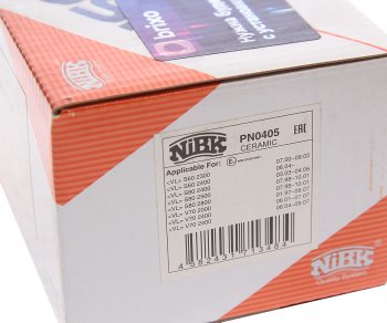 3 469 р. Колодки тормозные задние (4шт.) NIBK Volvo S80 AS60 седан дорестайлинг (2006-2010)  с доставкой в г. Майкоп. Увеличить фотографию 4