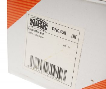 4 899 р. Колодки тормозные передние (4шт.) NIBK BMW 1 серия F21 хэтчбэк 3 дв. 1-ый рестайлинг (2015-2017)  с доставкой в г. Майкоп. Увеличить фотографию 3