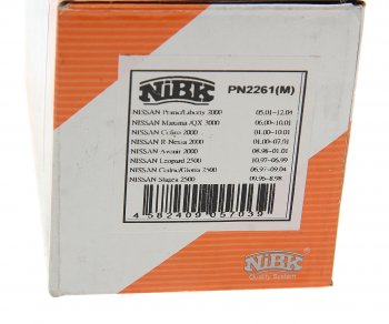 3 299 р. Колодки тормозные передние (4шт.) NIBK Nissan Maxima A34 дорестайлинг (2004-2006)  с доставкой в г. Майкоп. Увеличить фотографию 4