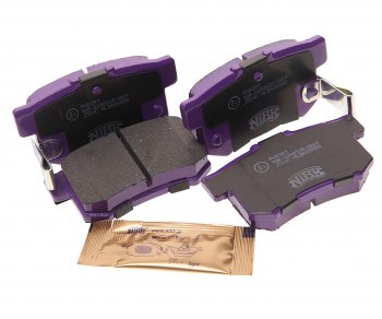 Колодки тормозные задние (4шт.) NIBK Honda Civic FD седан дорестайлинг (2005-2008)