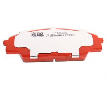 9 549 р. Колодки тормозные передние (4шт.) NIBK Honda Civic ES седан дорестайлинг (2000-2003)  с доставкой в г. Майкоп. Увеличить фотографию 3