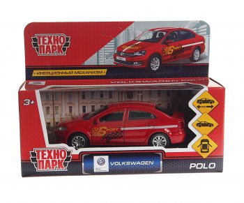 799 р. Модель автомобиля VW Polo металлическая ТЕХНОПАРК ТЕХНОПАРК polo-s  с доставкой в г. Майкоп. Увеличить фотографию 1