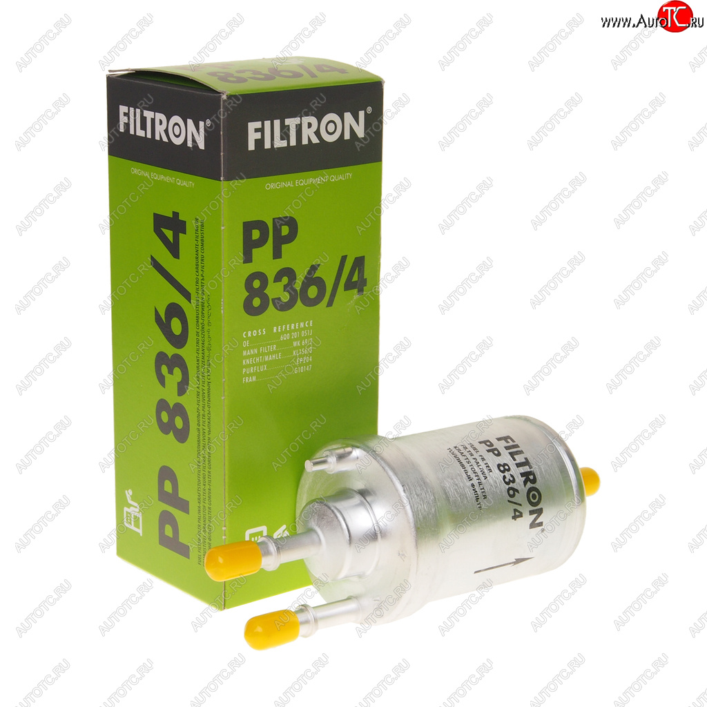 1 679 р. Фильтр топливный VW AUDI SEAT SKODA (04-) (1.21.41.6) с регулятором (4 BAR) FILTRON FILTRON pp8364  с доставкой в г. Майкоп