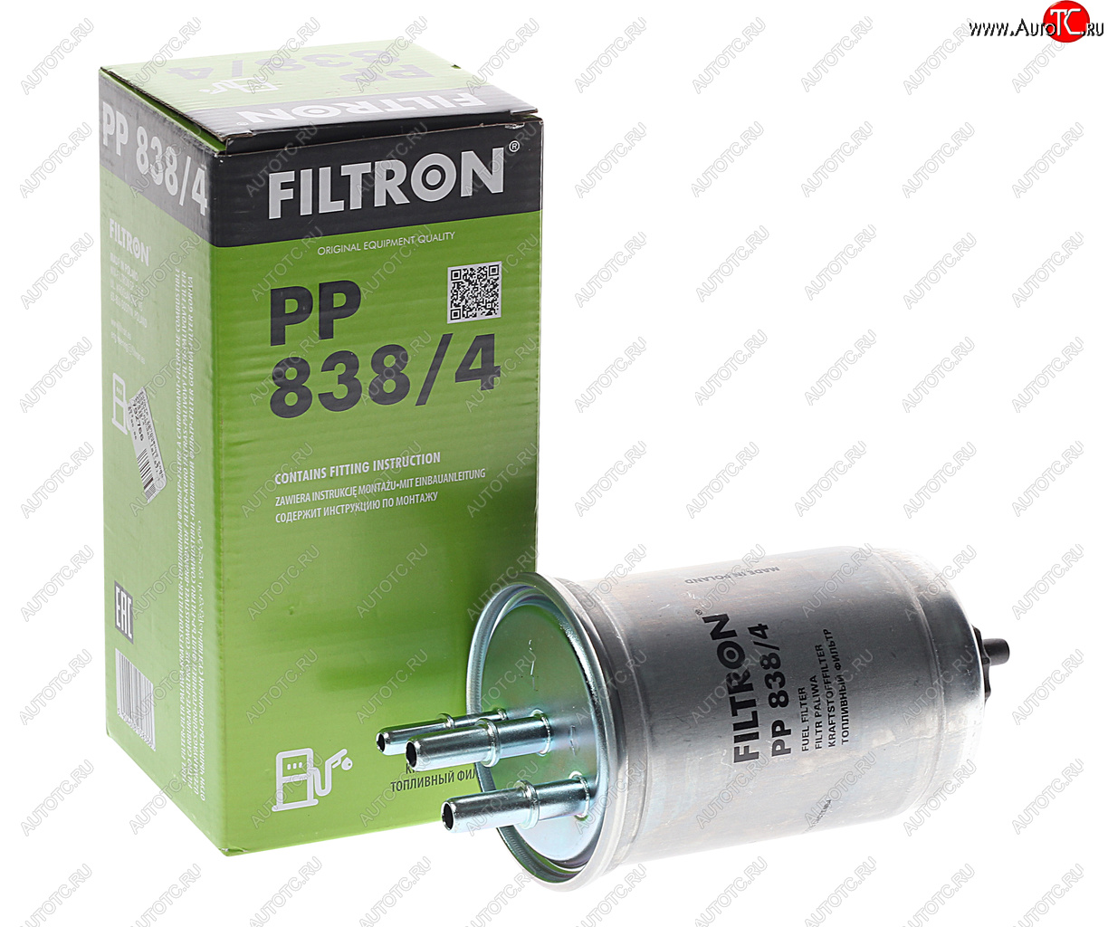 1 339 р. Фильтр топливный FORD Focus (98-04) (1.8 TDCI),Mondeo (01-07) (2.0 TDCI) FILTRON FILTRON pp8384  с доставкой в г. Майкоп