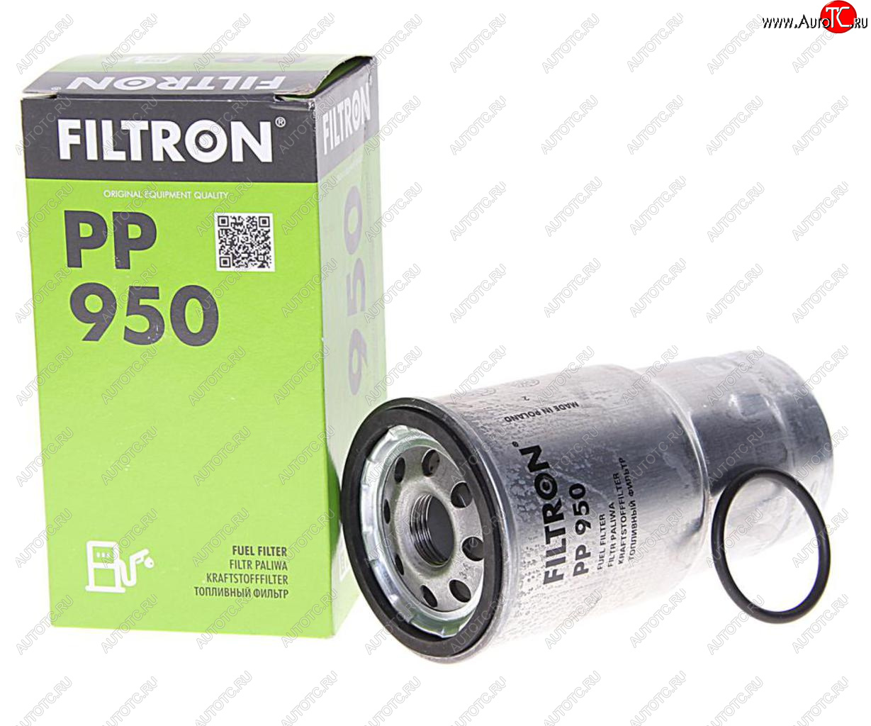 1 229 р. Фильтр топливный TOYOTA Rav 4 (01-) (2.02.2 D) MAZDA 323 (98-04) (2.0 TD) FILTRON FILTRON pp950  с доставкой в г. Майкоп