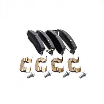 1 199 р. Колодки тормозные ГАЗель Next-C41R92 задние дисковые (4шт.) PRAVT PRAVT pr.c41r92.3502171  с доставкой в г. Майкоп. Увеличить фотографию 1