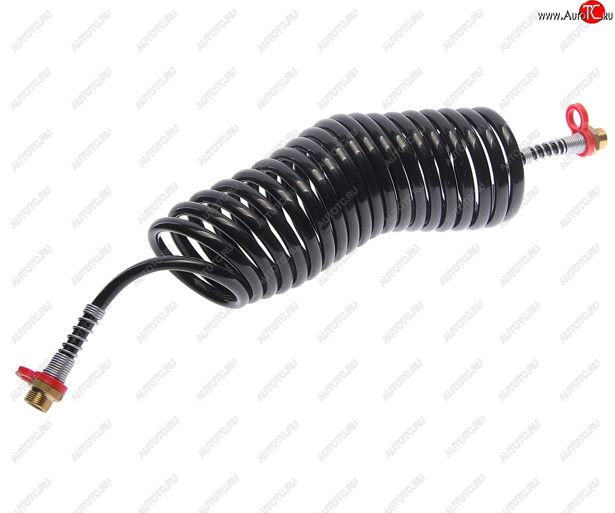 2 299 р. Шланг пневматический витой М22 L=4.0м (красный) PROVIA PROVIA pro7110580  с доставкой в г. Майкоп