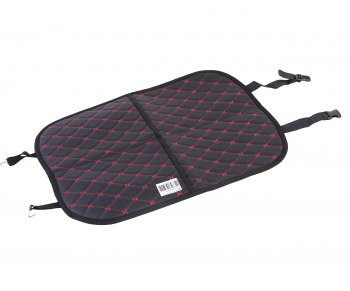 619 р. Накидка защитная на спинку сиденья экокожа черно-красная BREVON BREVON protection bkrd BREVON protection bkrd  с доставкой в г. Майкоп. Увеличить фотографию 2