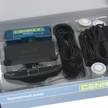 1 599 р. Датчик парковки d=20мм CENMAX CENMAX ps-4.1 white  с доставкой в г. Майкоп. Увеличить фотографию 1