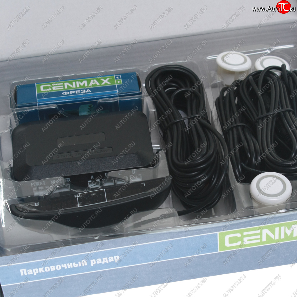 1 599 р. Датчик парковки d=20мм CENMAX CENMAX ps-4.1 white  с доставкой в г. Майкоп