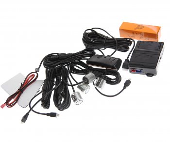 1 539 р. Датчик парковки d=19мм AUTOEXPERT AUTOEXPERT ps-4l profi silver  с доставкой в г. Майкоп. Увеличить фотографию 1