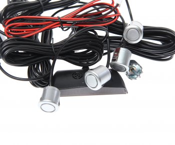 1 259 р. Датчик парковки d=19мм AUTOEXPERT AUTOEXPERT ps-4l silver  с доставкой в г. Майкоп. Увеличить фотографию 2