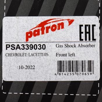 3 899 р. Амортизатор CHEVROLET Lacetti (05-) передний левый PATRON PATRON psa339030  с доставкой в г. Майкоп. Увеличить фотографию 5