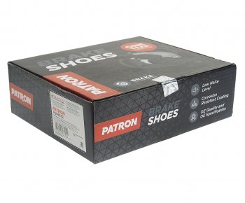1 159 р. Колодки тормозные задние барабанные (4шт.) PATRON Ford Fiesta 5 хэтчбэк 5 дв. дорестайлинг (2001-2005)  с доставкой в г. Майкоп. Увеличить фотографию 3