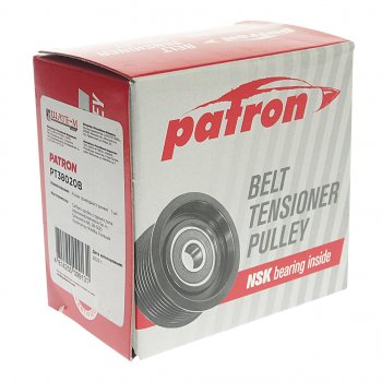 1 039 р. Ролик приводного ремня MERCEDES C (W202,W203),E (W211,S210,S211),Vito натяжителя PATRON PATRON pt38020b  с доставкой в г. Майкоп. Увеличить фотографию 2