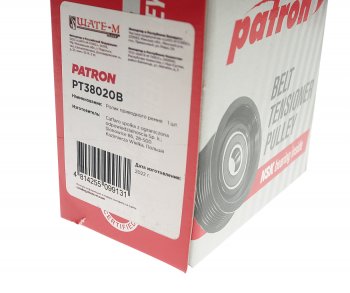 1 039 р. Ролик приводного ремня MERCEDES C (W202,W203),E (W211,S210,S211),Vito натяжителя PATRON PATRON pt38020b  с доставкой в г. Майкоп. Увеличить фотографию 3