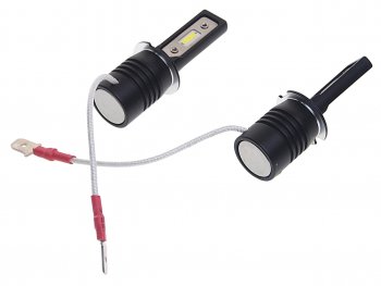 4 199 р. Лампа светодиодная 1224V H3 РK22s 5100K (2шт.) OPTIMA OPTIMA q-h3  с доставкой в г. Майкоп. Увеличить фотографию 2