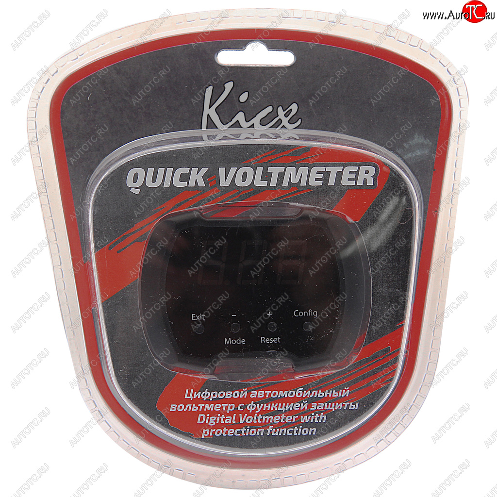 1 899 р. Вольтметр KICX KICX quick voltmeter  с доставкой в г. Майкоп