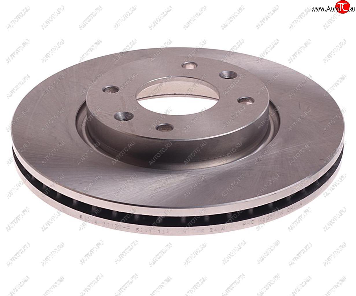 2 399 р. Диск тормозной HYUNDAI Sonata (01-),Elantra (00-) KIA Magentis (R15) передний (1шт.) VALEO PHC VALEO PHC r1014  с доставкой в г. Майкоп