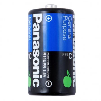 91 р. Батарейка C R14 1.5V блистер 2шт. (цена за 1шт.) Saline PANASONIC PANASONIC r14 sr-2  с доставкой в г. Майкоп. Увеличить фотографию 1
