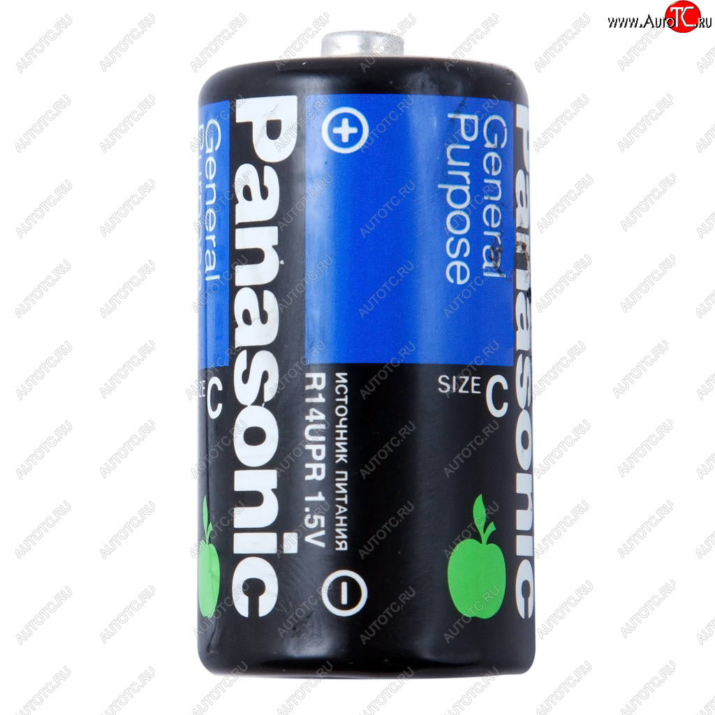 91 р. Батарейка C R14 1.5V блистер 2шт. (цена за 1шт.) Saline PANASONIC PANASONIC r14 sr-2  с доставкой в г. Майкоп