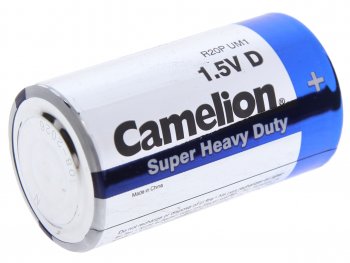 141 р. Батарейка D R20 1.5V блистер 2шт. (цена за 1шт.) Saline CAMELION CAMELION r20p-bp2b  с доставкой в г. Майкоп. Увеличить фотографию 1