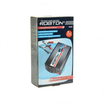 7 549 р. Преобразователь напряжения (инвертор) 12-220V 500Вт ROBITON ROBITON r500  с доставкой в г. Майкоп. Увеличить фотографию 3