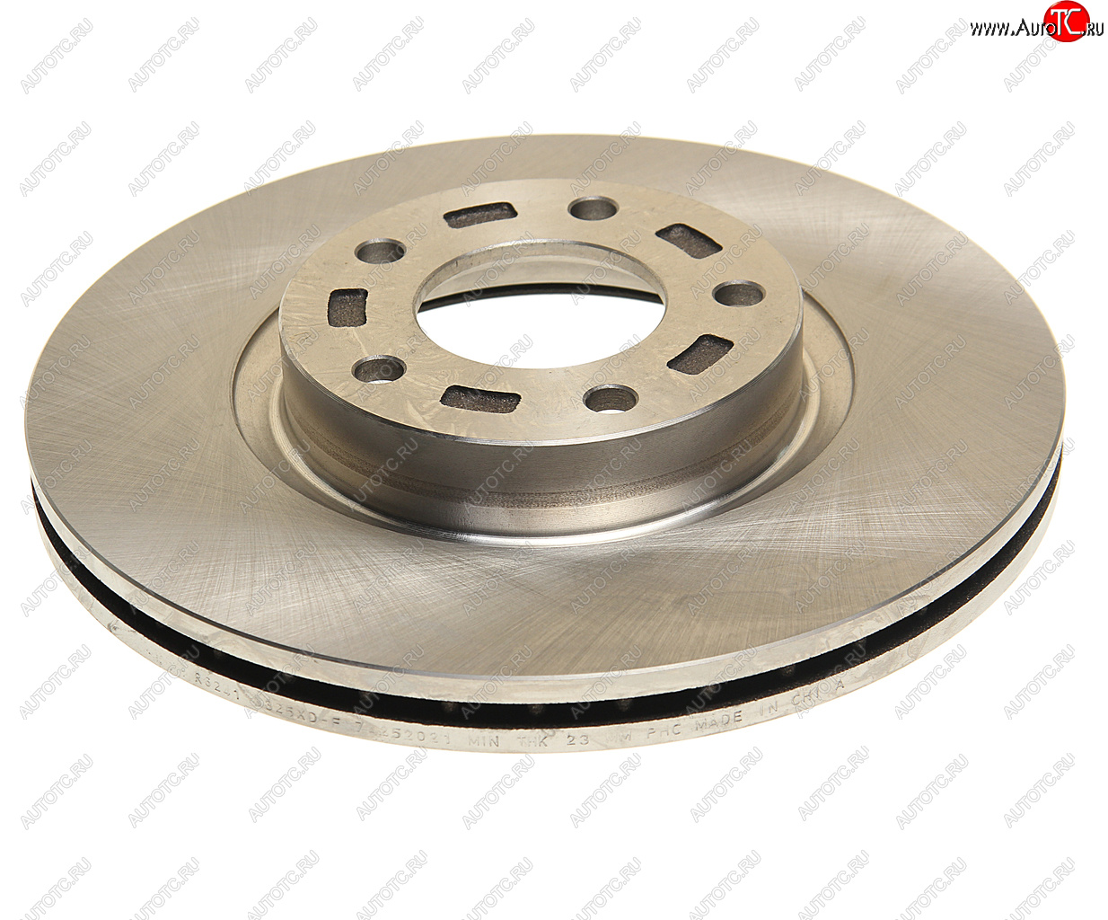 3 379 р. Диск тормозной MAZDA 3 (03-12) (2.0),5 (05-) (R16) передний (1шт.) VALEO PHC VALEO PHC r6241 VALEO PHC r6241  с доставкой в г. Майкоп